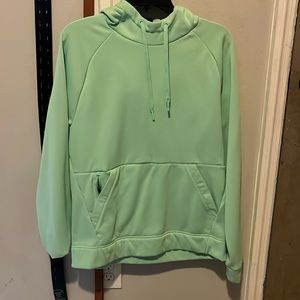 small mint green russel hoodie